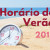 Horário de verão 2017 começa neste domingo no Brasil